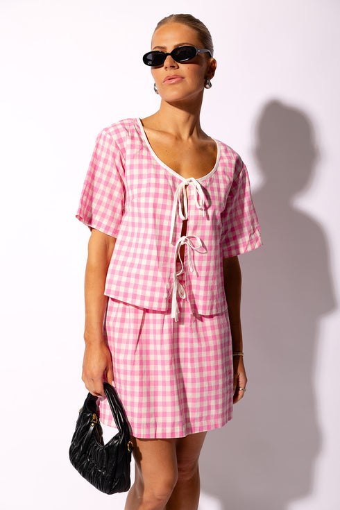 Cheriosa Gingham Set